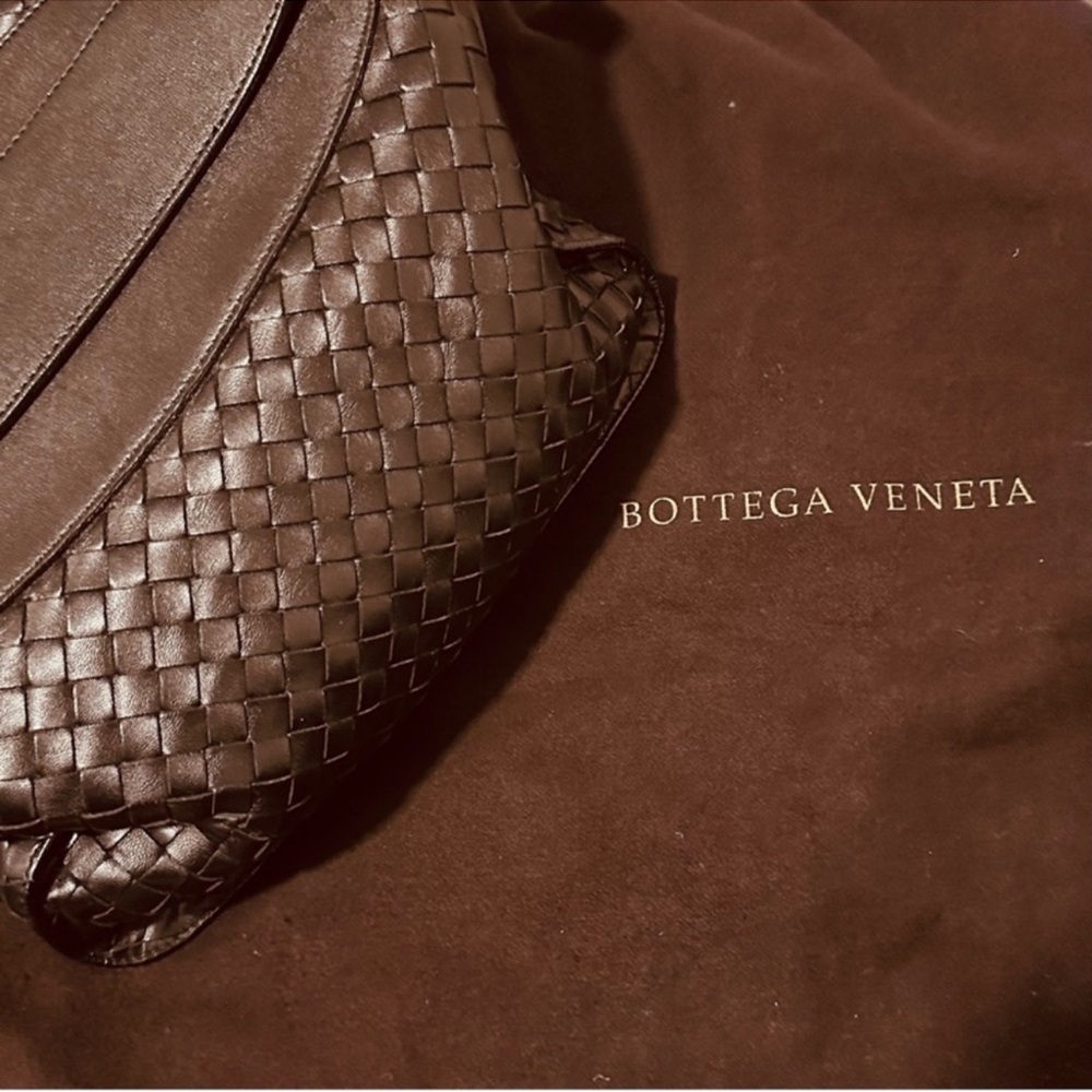 Bottega Veneta | Handbag | Vintage Intrecciato Leather Flap Bag - Picture 15 of 16